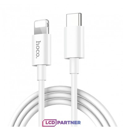 hoco. X36 lightning to type-c cable PD, 3A, 18W, 1m white