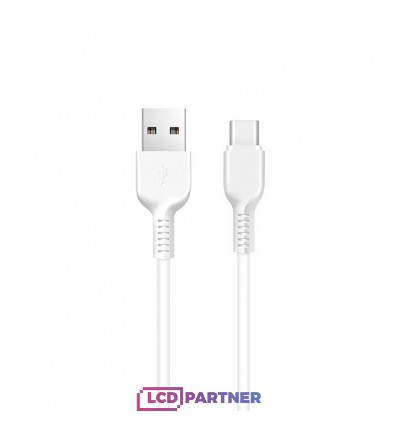 hoco. X20 charging cable type-c 1m white