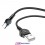 hoco. S8 magnetic adsorption type-c charging cable black