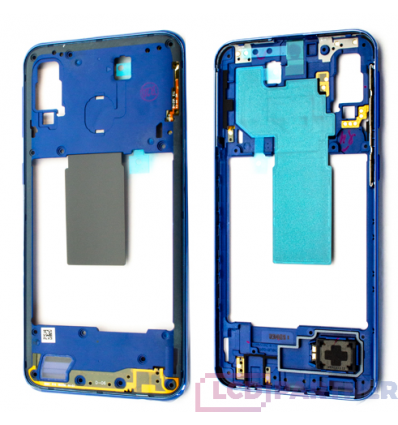 Samsung Galaxy A40 SM-A405FN Mittelrahmen blau - original