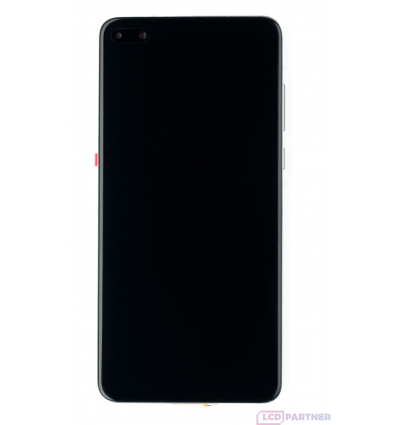 Huawei P40 (ANA-LX4, ANA-LNX9) LCD + touch screen + Rahmen + Kleinteile weiss - original