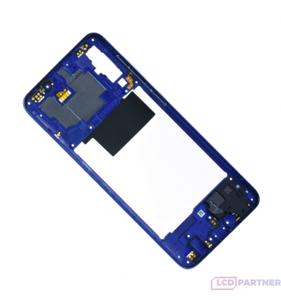 Samsung Galaxy A70 SM-A705FN Rám stredový modrá - originál