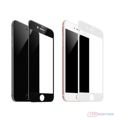 hoco. Apple iPhone 7 Plus, 8 Plus Flash attach HD ochranné sklo bílá