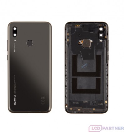 Huawei P Smart 2019 (POT-LX1) Back cover + fingerprint reader black - original