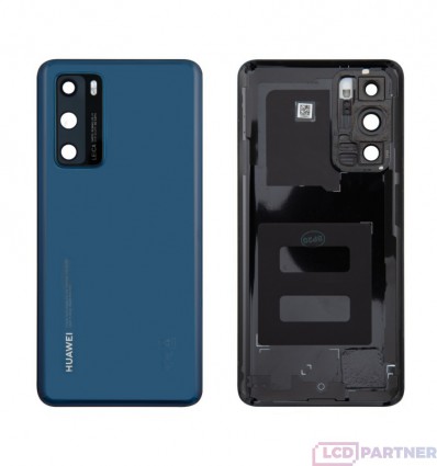 Huawei P40 (ANA-LX4, ANA-LNX9) Battery cover blue - original
