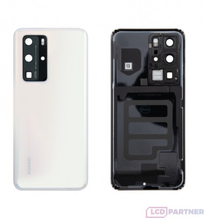Huawei P40 Pro (ELS-N04, ELS-NX9) Kryt zadní bílá - originál