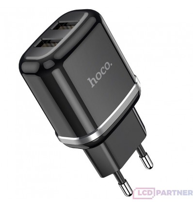 hoco. N4 dual USB charger schwarz