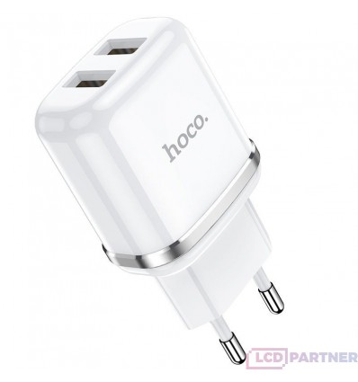 hoco. N4 dual USB charger weiss