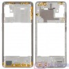 Samsung Galaxy A51 SM-A515F Középső keret fehér - eredeti