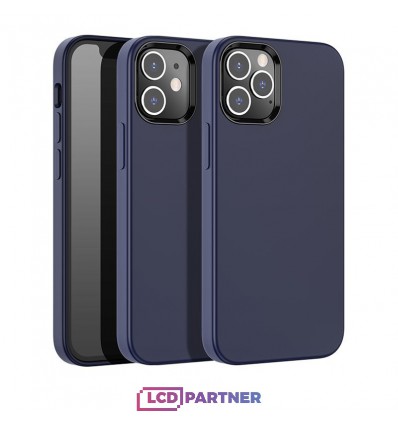 hoco. Apple iPhone 12, 12 Pro Cover pure series blue