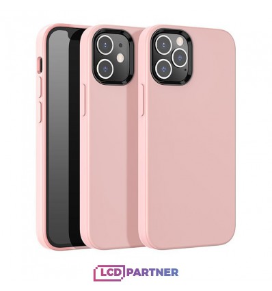 hoco. Apple iPhone 12, 12 Pro Abdeckung pure series pink