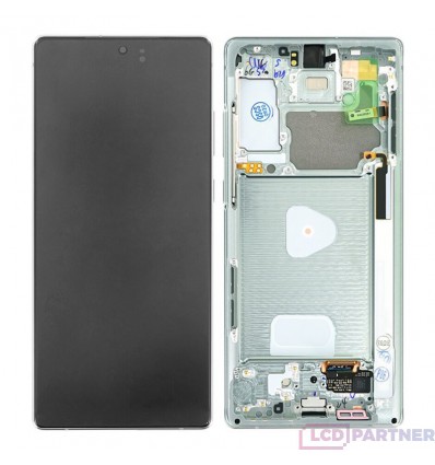 Samsung Galaxy Note 20 SM-N980 LCD displej + dotyková plocha + rám zelená - originál