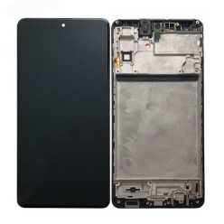 Samsung Galaxy M51 SM-M515 LCD + touch screen + front panel black - original