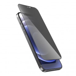 hoco. Apple iPhone 12,12 Pro Anti-spy temperované sklo čierna
