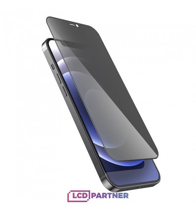 hoco. Apple iPhone 12,12 Pro Anti-spy tempered glass black