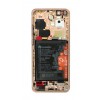 Huawei P40 Pro (ELS-N04, ELS-NX9) LCD + touch screen + frame + small parts gold - original