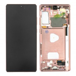 Samsung Galaxy Note 20 SM-N980 LCD + touch screen + front panel kupfer - original