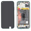 Huawei P40 Lite (JNY-L21A, JNY-L01A, JNY-L21B) LCD displej + dotyková plocha + rám + malé díly zelená - originál