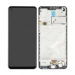 Samsung Galaxy A21s SM-A217F LCD + touch screen + front panel black - original