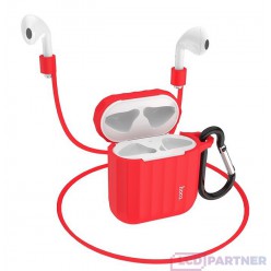 hoco. Airpods 1/2 WB10 silikónové pouzdro červená