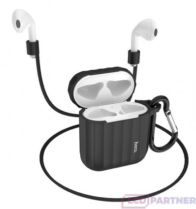 hoco. Airpods 1/2 WB10 silicone case black