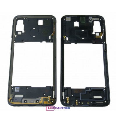 Samsung Galaxy A40 SM-A405FN Mittelrahmen schwarz