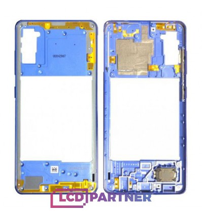 Samsung Galaxy A41 SM-A415FN Mittelrahmen blau - original