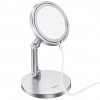 hoco. PH39 wireless magnetic charging stand for iPhone 12 series silver