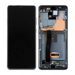 Samsung Galaxy S20 Ultra SM-G988F LCD + touch screen + front panel schwarz - original