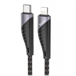 hoco. U95 charging cable lightning 20W, 1.2m black