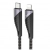 hoco. U95 nabíjecí kábel lightning 20W, 1.2m černá