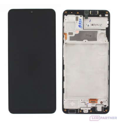 Samsung Galaxy A22 5G (SM-A225F) LCD displej + dotyková plocha + rám černá - originál