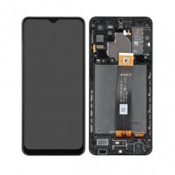 Samsung Galaxy A32 5G (SM-A326B) LCD + touch screen + front panel schwarz - original