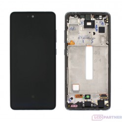 Samsung Galaxy A52s 5G (SM-A528B) LCD displej + dotyková plocha + rám černá - originál