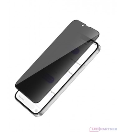hoco. Apple iPhone 13 Pro Anti-spy temperované sklo čierna
