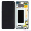 Samsung Galaxy S10 Plus G975F LCD + touch screen + front panel green - original