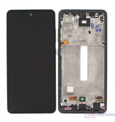 Samsung Galaxy A52 (SM-A525F) LCD displej + dotyková plocha + rám černá - originál