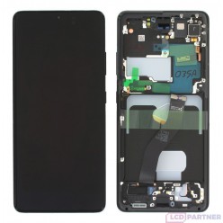 Samsung Galaxy S21 Ultra 5G (SM-G998B) LCD + touch screen + front panel black - original
