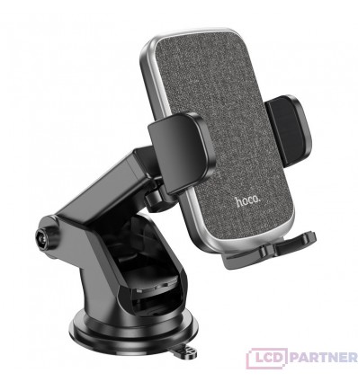 hoco. Teleskop-Becherhalter mit Saugnapf für das Auto schwarz