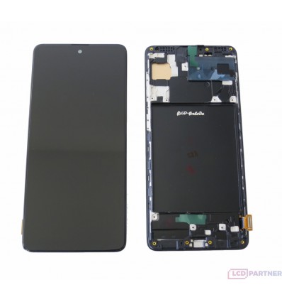 Samsung Galaxy A71 SM-A715F LCD displej + dotyková plocha černá