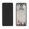 Samsung Galaxy A72 (SM-A725F) LCD + touch screen + front panel violett - original