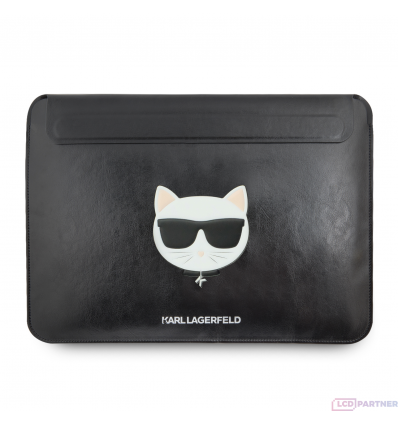 Apple MacBook Air/Pro Karl Lagerfeld Leather Choupette sleeve black
