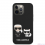Apple iPhone 13 Pro Max Karl Lagerfeld and Choupette Liquid Silicone puzdro čierna
