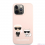 Apple iPhone 13 Pro Max Karl Lagerfeld and Choupette Liquid Silicone sleeve pink