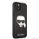 Apple iPhone 13 Karl Lagerfeld PU Saffiano Karl Head puzdro čierna