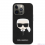 Apple iPhone 13 Pro Max Karl Lagerfeld PU Saffiano Karl Head sleeve black