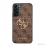 Samsung Galaxy S22+ Guess PU 4G Metal Logo sleeve brown