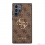 Samsung Galaxy S22 Ultra Guess PU 4G Metal Logo puzdro hnedá