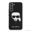 Samsung Galaxy S22 Karl Lagerfeld PU Saffiano Karl Head puzdro čierna