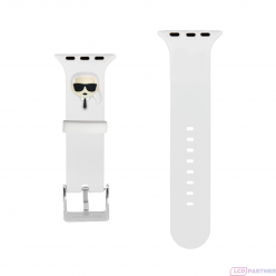 Apple Watch 38/40mm Karl Lagerfeld Karl Head Armband weiss